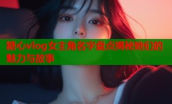 糖心vlog女主角名字盘点揭秘她们的魅力与故事