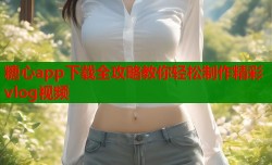 糖心app下载全攻略教你轻松制作精彩vlog视频