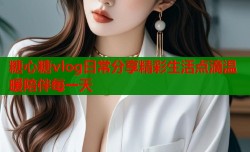 糖心糖vlog日常分享精彩生活点滴温暖陪伴每一天