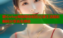 糖心vlog姐姐带你轻松记录生活精彩瞬间分享真实感动