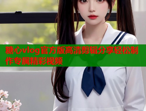 糖心vlog官方版高清剪辑分享轻松制作专属精彩视频  第1张