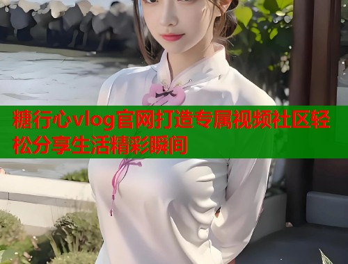糖行心vlog官网打造专属视频社区轻松分享生活精彩瞬间  第1张