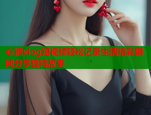 心糖vlog短视频轻松记录生活精彩瞬间分享独特故事  第1张