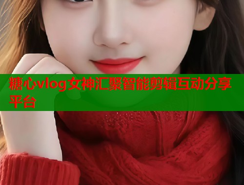 糖心vlog女神汇聚智能剪辑互动分享平台  第1张