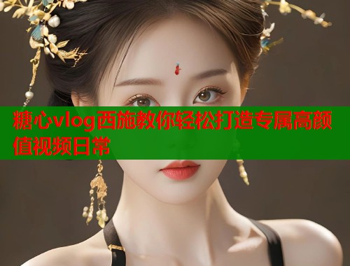 糖心vlog西施教你轻松打造专属高颜值视频日常  第2张