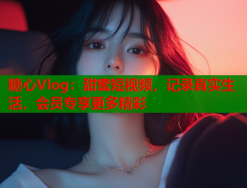 糖心Vlog：甜蜜短视频，记录真实生活，会员专享更多精彩  第1张