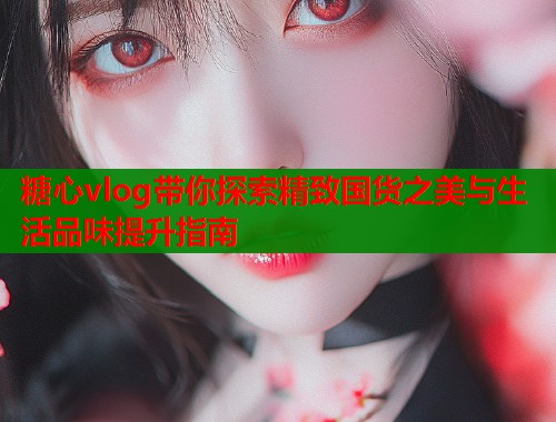 糖心vlog带你探索精致国货之美与生活品味提升指南  第2张