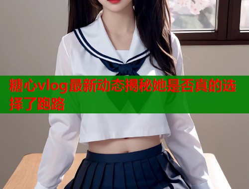 糖心vlog最新动态揭秘她是否真的选择了跑路  第1张