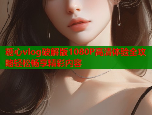 糖心vlog破解版1080P高清体验全攻略轻松畅享精彩内容  第1张