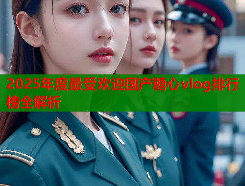 2025年度最受欢迎国产糖心vlog排行榜全解析  第1张