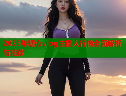 2025年糖心vlog主播人行榜全面解析与推荐  第1张