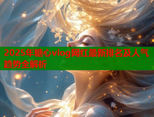 2025年糖心vlog网红最新排名及人气趋势全解析  第1张