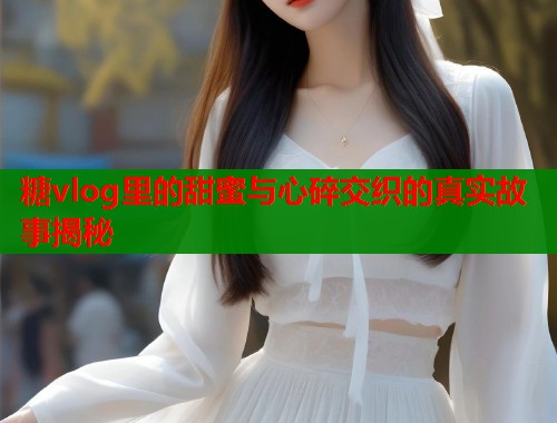糖vlog里的甜蜜与心碎交织的真实故事揭秘  第2张