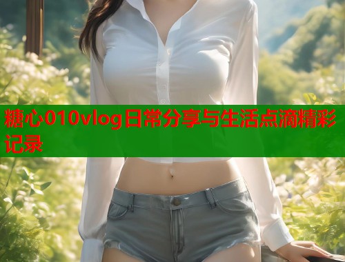 糖心010vlog日常分享与生活点滴精彩记录  第1张