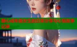 糖心成年版女生的日常分享与心情故事记录
