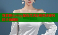 观看糖心vlog是否合法及相关法律风险全面解析